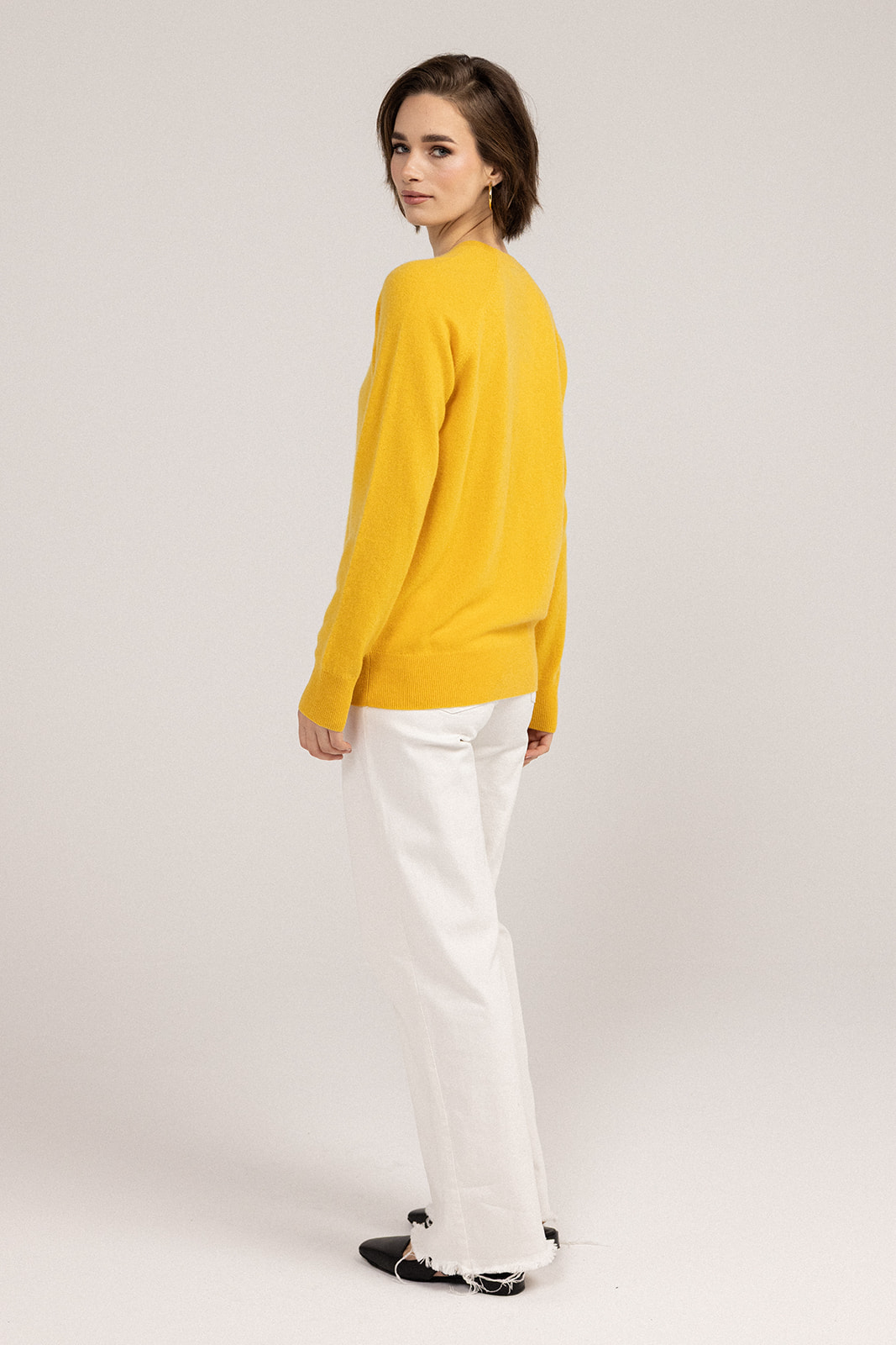 Step Aside Crew Neck Knit Sweater side view