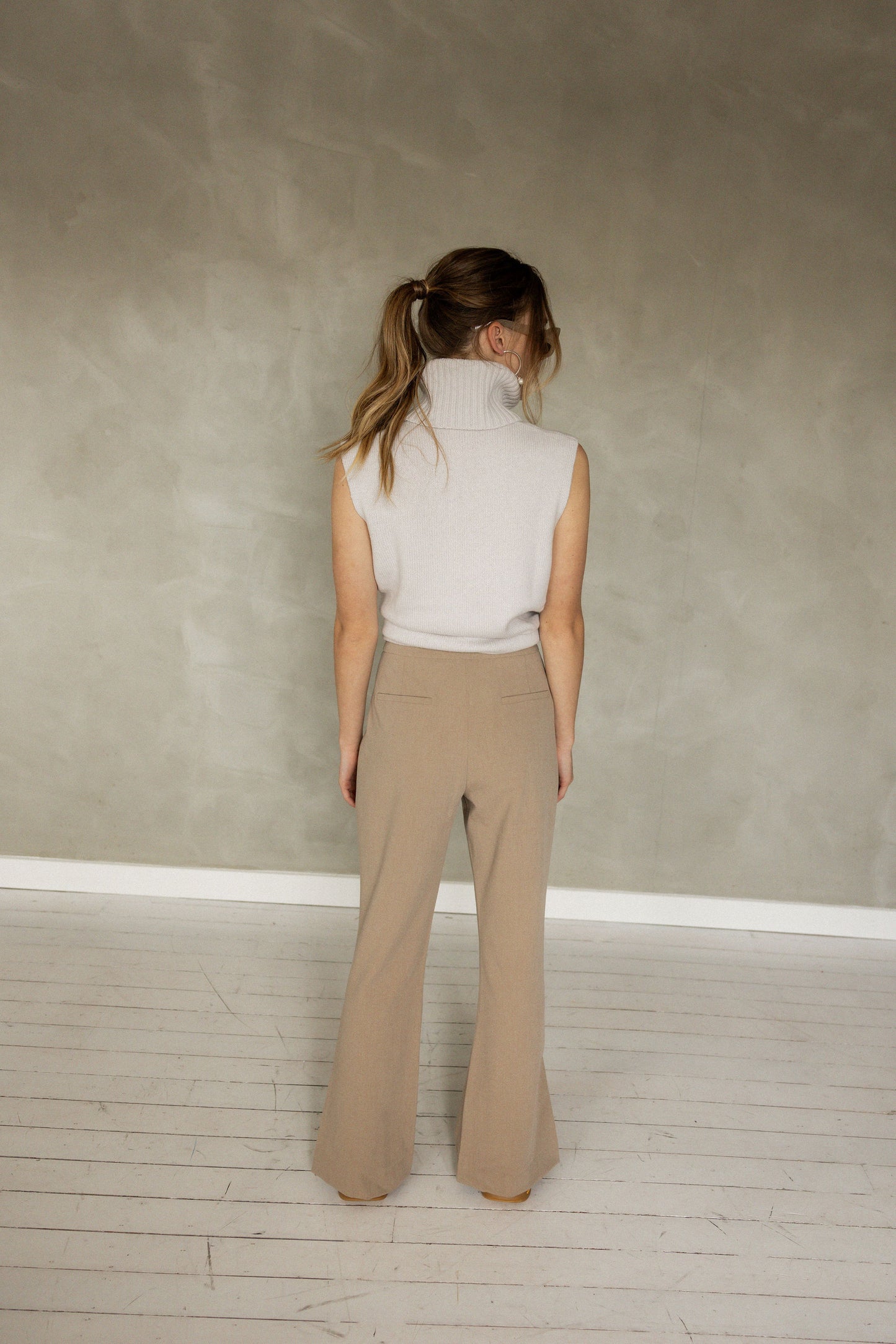 Something About You Bootleg Trouser stone back view