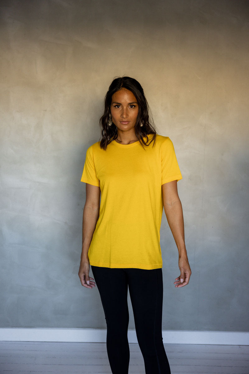 Embrace All Pima Cotton T-Shirt - Day Lily front view
