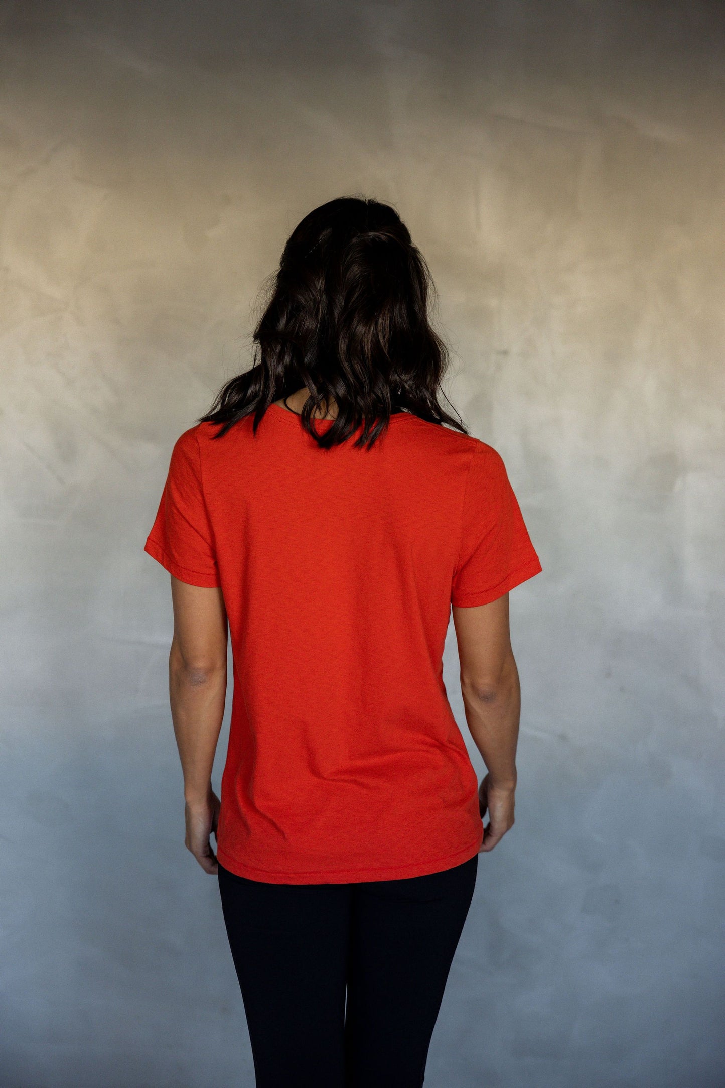 Embrace All Pima Cotton T-Shirt - Fire Whirl back view