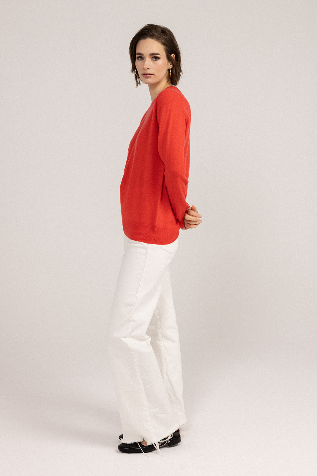 Ever Be Round Neck Sweater Cocktail side view