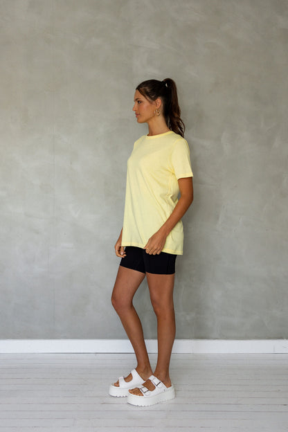Embrace All Pima Cotton T-Shirt - Sunshine side view