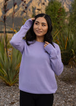 Load image into Gallery viewer, Ever Be Round Neck Sweater Lavendula
