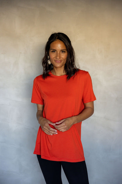 Embrace All Pima Cotton T-Shirt - Fire Whirl front view